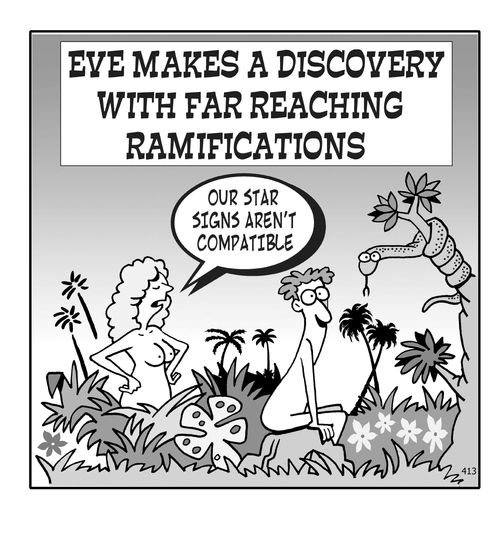 Eve makes a discovery with far reaching ramifications. Our star signs aren't compatible.