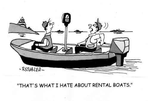 'That's what I hate about Rental Boats.'
