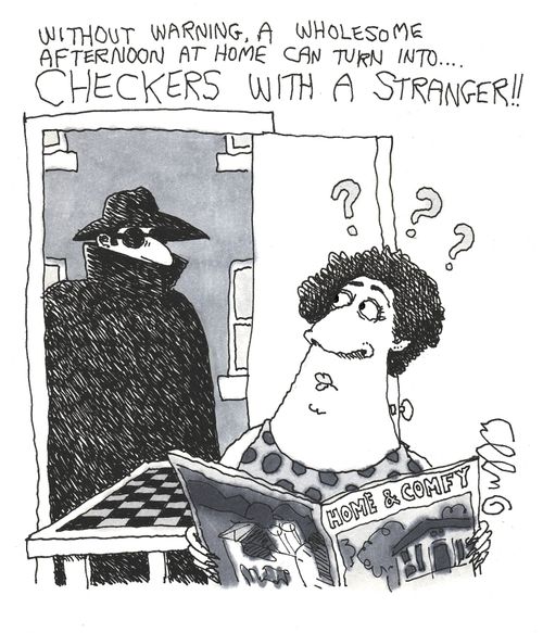 Checkers With A Stranger!