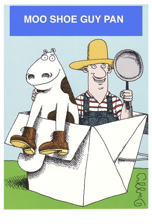 Moo Shoe Guy Pan.