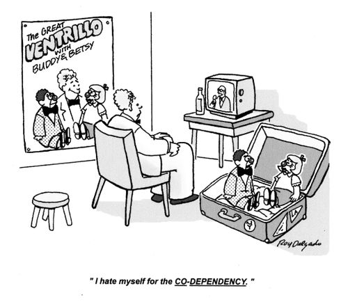 'I hate myself for the CO-DEPENDENCY.'
