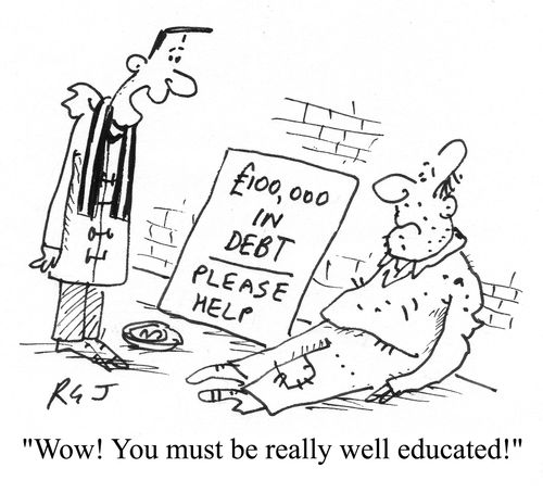 'Wow! You must be really well educated!'