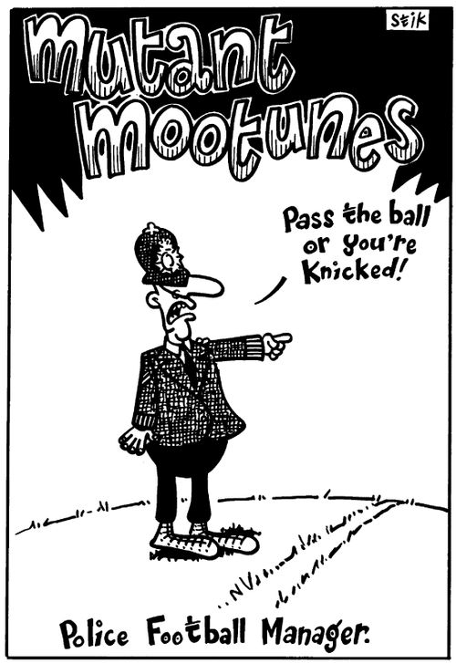 Mutant Mootunes - Police Football Manager