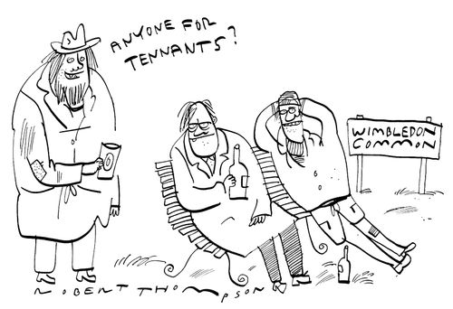 "Anyone for Tennants?"