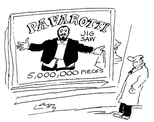 Pavarotti Jigsaw