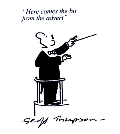 'Here comes the bit from the advert.'