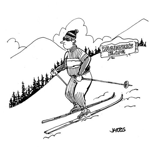 Beginner's slope.