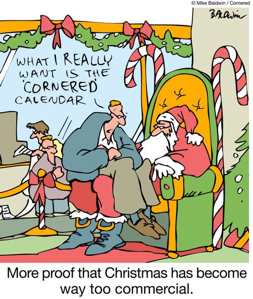 More proof that Christmas has become way too commercial.