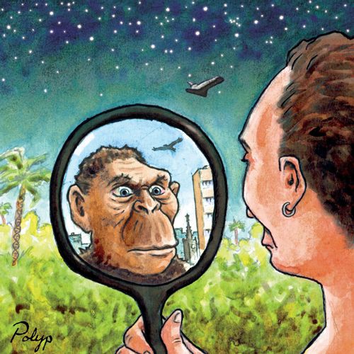 A mirror darkly