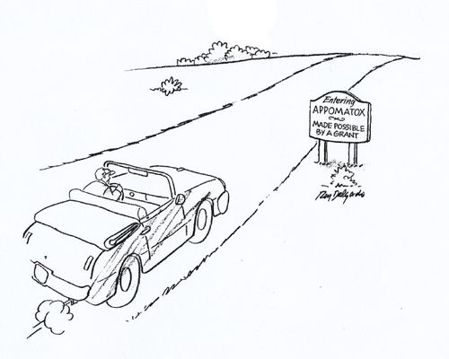 Entering Appomatox - Made Possible By A Grant.