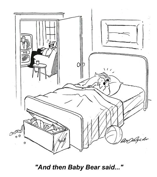 'And then Baby Bear said...'