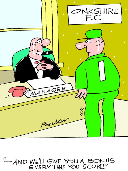 ' and we'll give you a bonus everytime you score!'