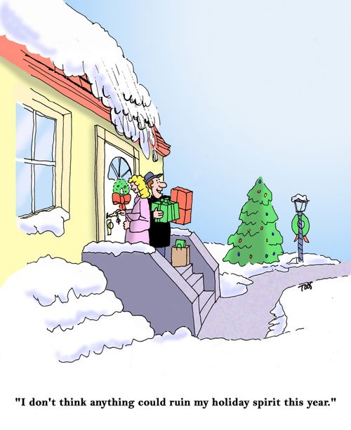 'I don't think anything could ruin my holiday spirit this year.'