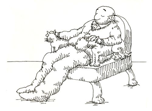 101 uses of a dead cat: armchair