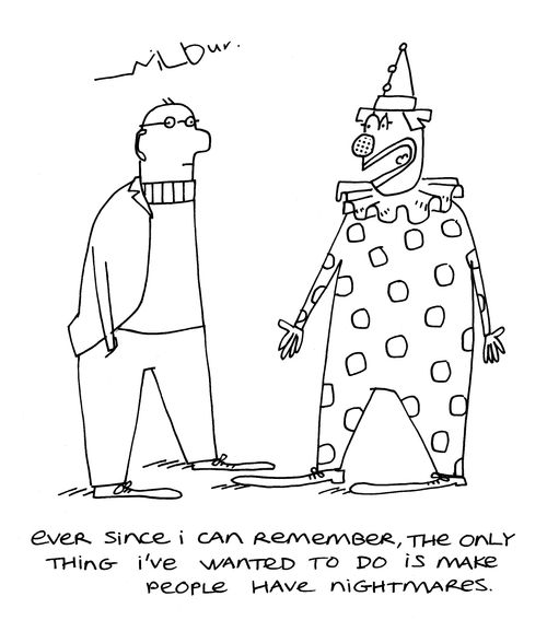 'Ever since I can remember, the only thing I've wanted to do is make people have nightmares.'