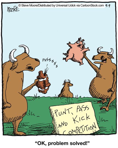 'OK, problem solved!'