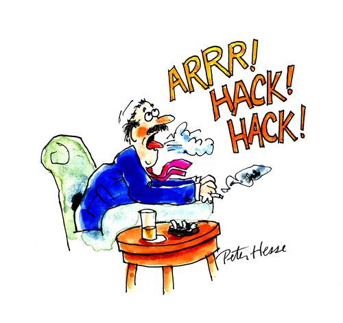 Arr! Hack! Hack!