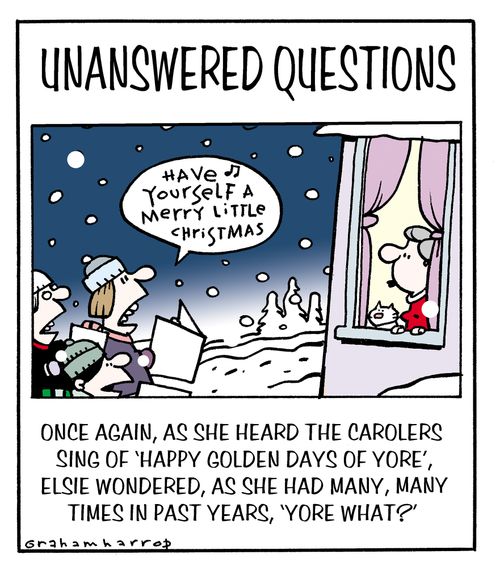 Unanswered questions at Christmas