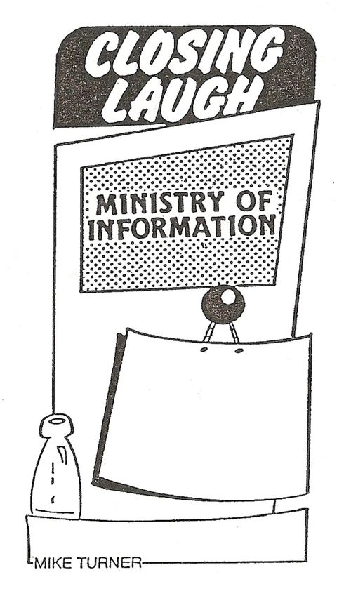 Closing Laugh Ministry of Info