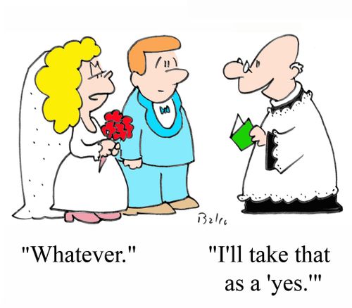 'I'll take that as a 'yes.''