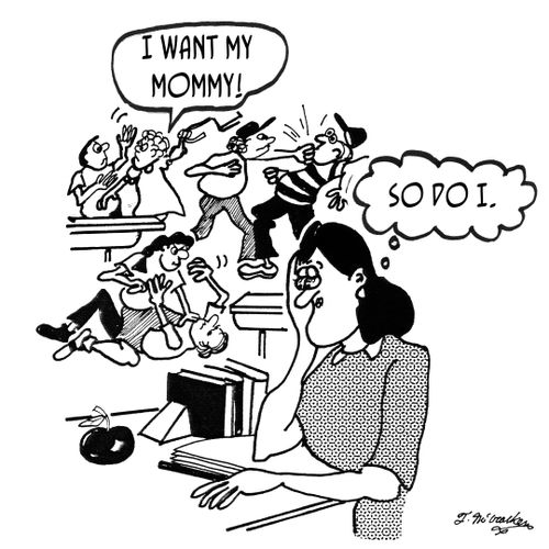 'I want my mommy.'