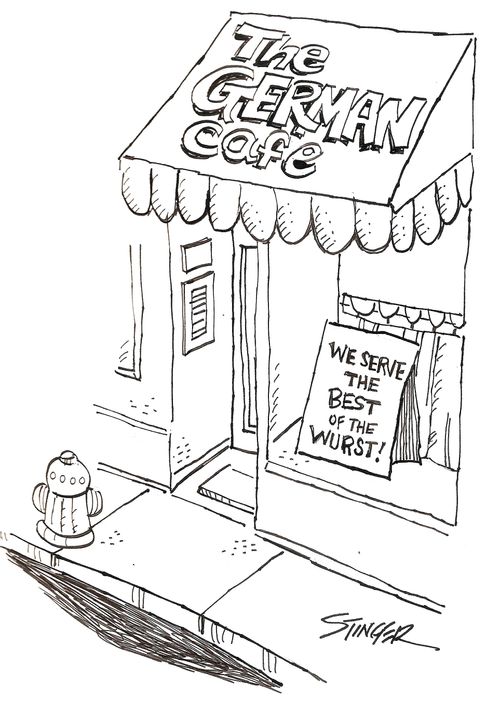 German Cafe - We serve the best of the wurst!