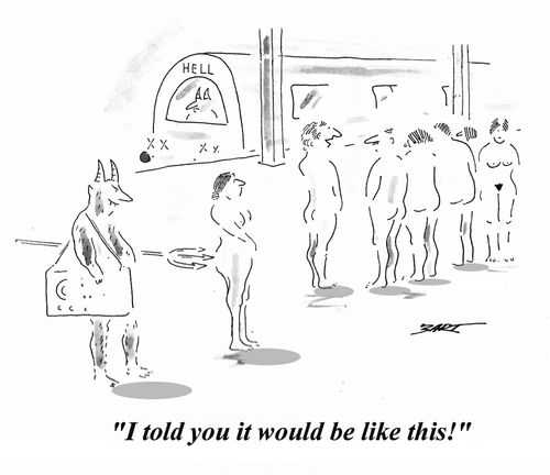 'I told you it would be like this!'