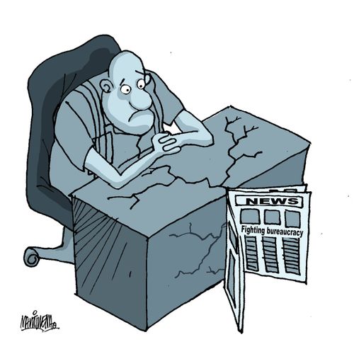 Fighting bureaucracy. 