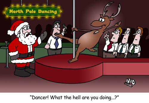 'Dancer! What the hell are you doing...?'