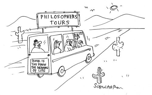 Philosopher's Tours - Honk If You Know the Meaning of Life.