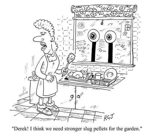 I think we need stronger slug pellets for the garden!