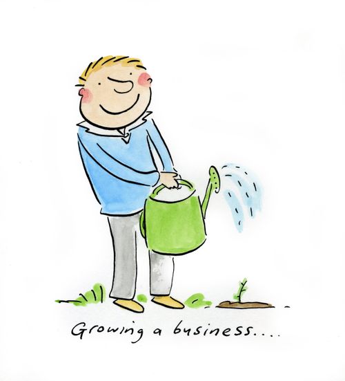Growing a business....