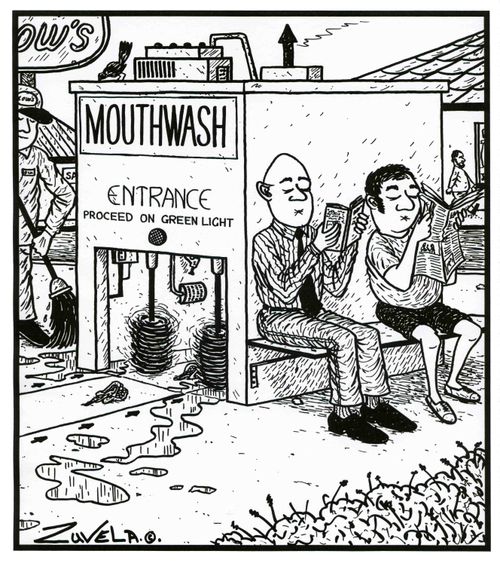 Mouthwash.