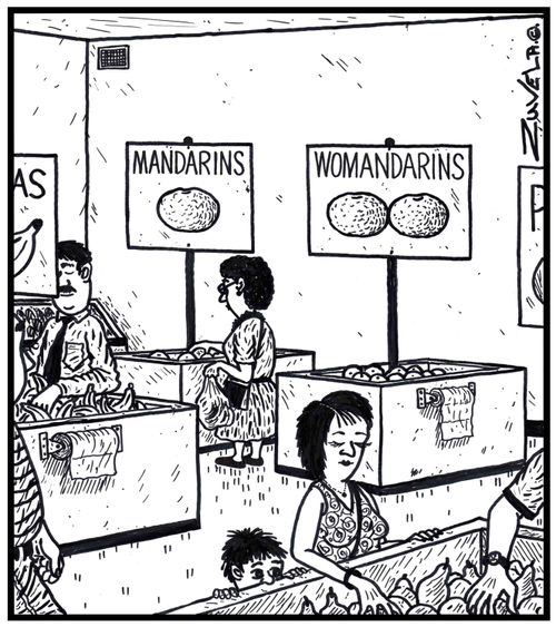 Mandarins Womandarins.