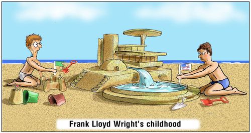 'Frank Lloyd Wright's childhood.'