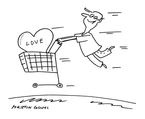 Man propelled by love
