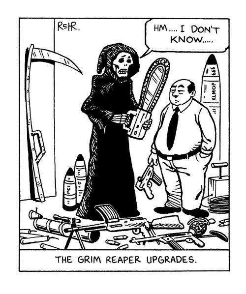'The Grim reaper upgrades'