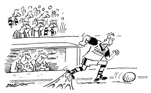 Football coaches get up to mischief