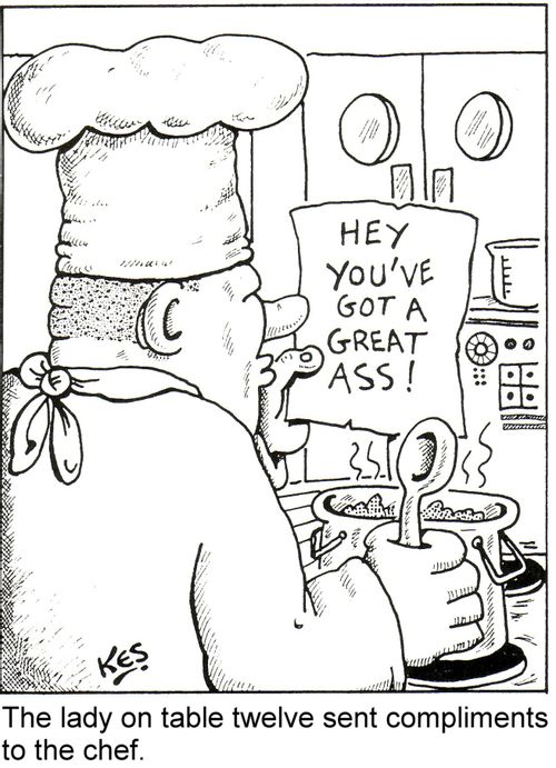 Compliments to the chef.