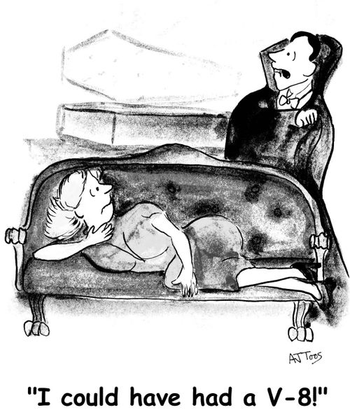 'I could have had a V-8!'