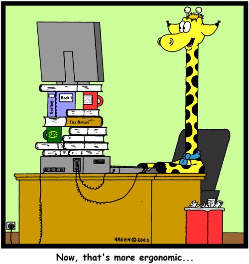 "Now, that's more ergonomic..."