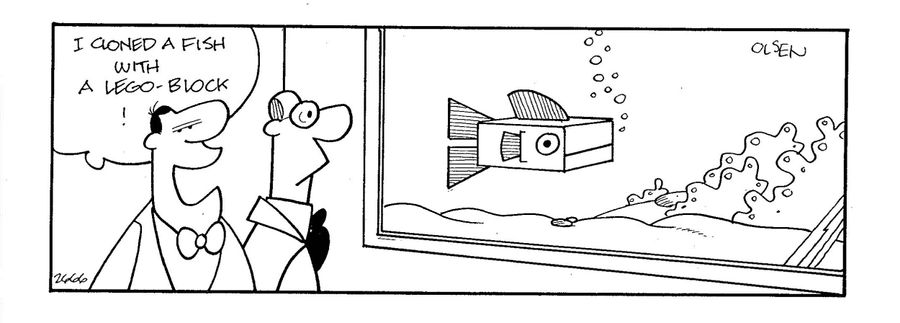'I cloned a fish with a lego-block!'