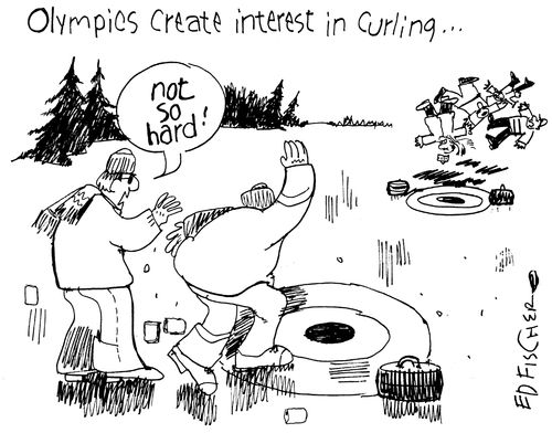 Olympics create interest in curling.
