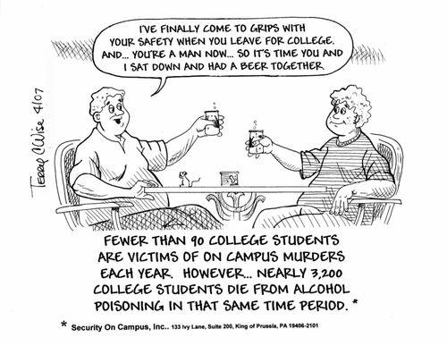 Safe on campus.