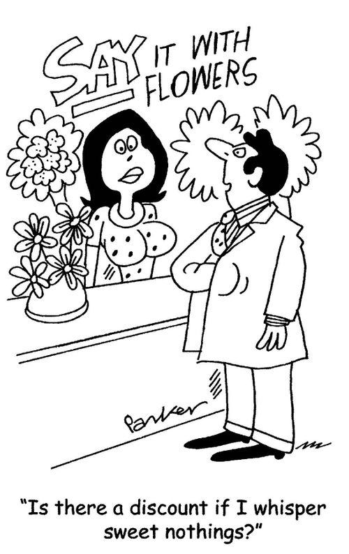 'Is there a discount if I whisper sweet nothings?'