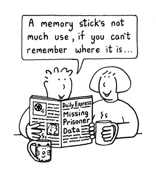 A memory stick's not much use , if you can't remember where it is.