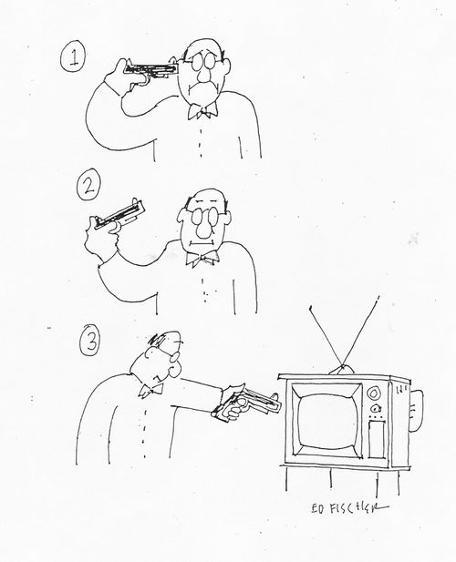 Shoot the tv.