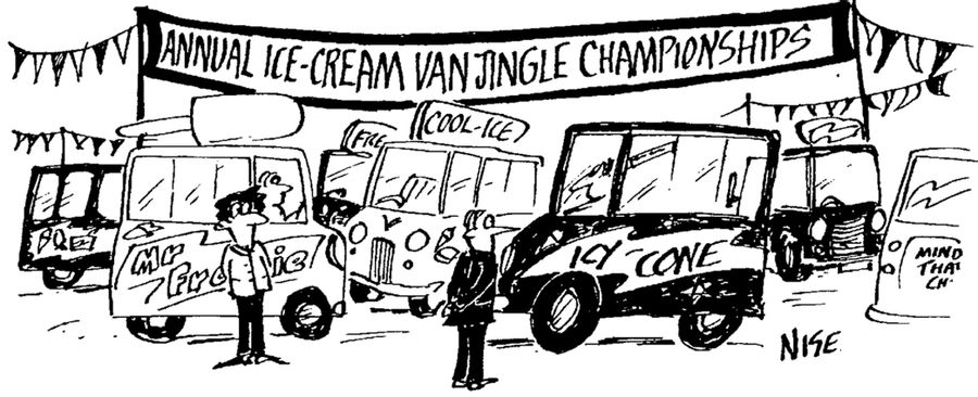 Ice-cream van jingle championships. 