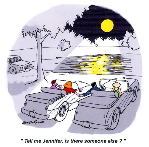 'Tell me Jennifer, is there someone else?'