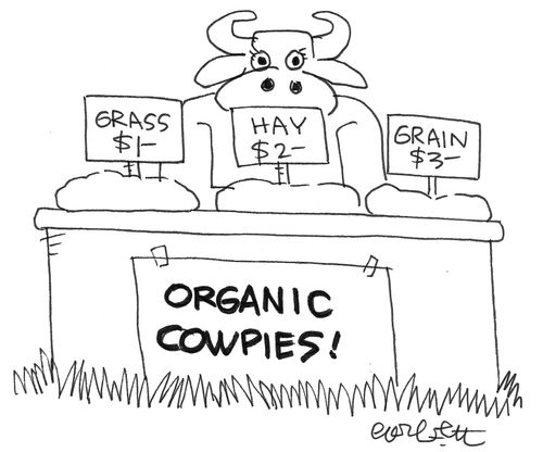 Organic cowpies!